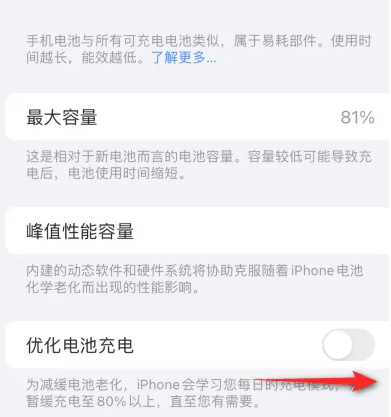 敦煌苹果15维修分享iPhone15充电到80%就充不进电了怎么办 