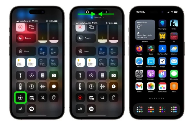 敦煌苹果手机维修分享iPhone14录屏如何隐藏灵动岛和红色指示器 