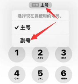 敦煌苹果14维修店分享iPhone 14 Pro Max使用副卡打电话的方法 