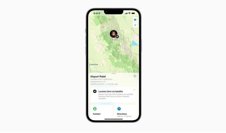 敦煌苹果14维修分享iPhone14系列中 FindMy功能通过卫星分享位置方法教程 