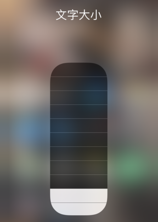 敦煌苹果手机维修分享小技巧：在 iPhone 控制中心快速调节字体大小 