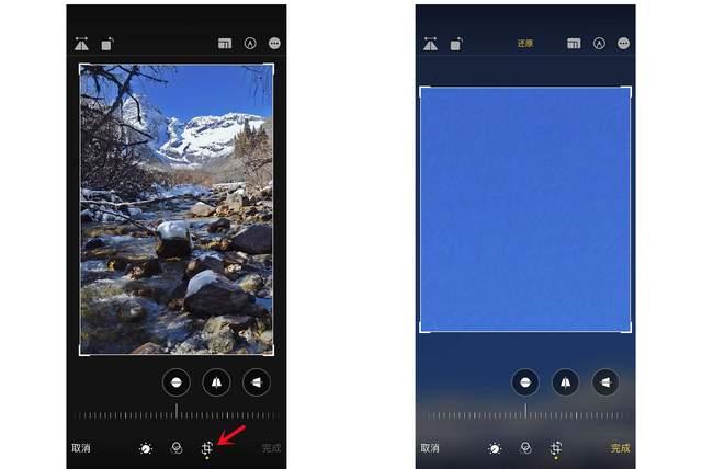 敦煌苹果手机维修分享iPhone手机如何使用裁剪功能隐藏照片 